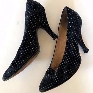 VINTAGE POLKA DOT HEELS